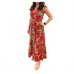 NEW FITZROY & WILLA women's christina dress in red